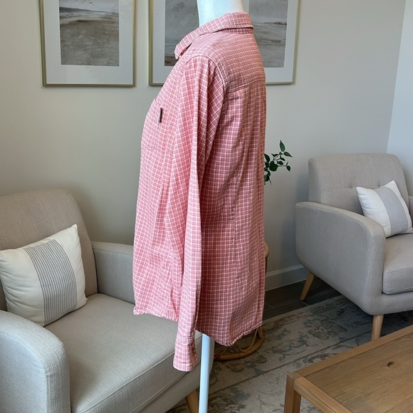 Ariat FR Basin Work Shirt Fire Resistant Long Sleeve Plaid Button Down Large - Picture 4 of 15